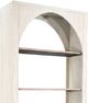 Sunny Designs™ Arch / Accents Light Gray/Wheat Bookcase-4