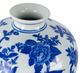 A & B Home Ren Blue/White Bird Vase-2