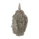 A & B Home Nickel 5" Buddha Head Sculpture-2