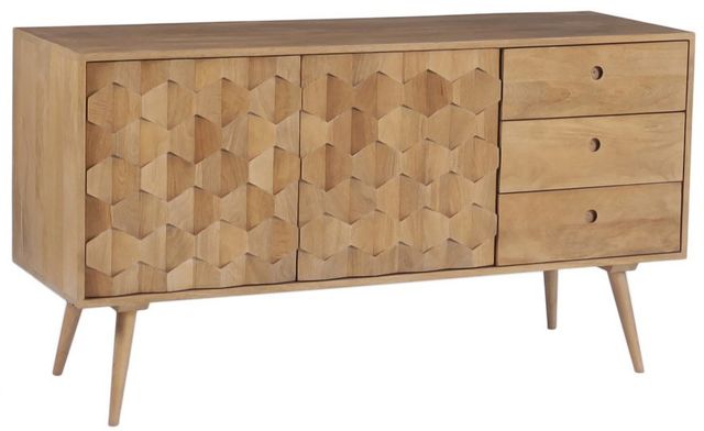 Moe's Home Collection O2 Light Oak 55" Sideboard-2