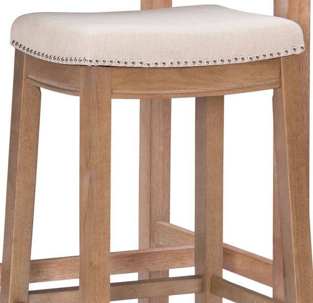 Linon Claridge 3-Piece Natural Bar Table Set-1