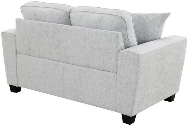 Intercon Ashbury TUP Soft Gray Chenille Loveseat-4