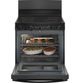 GE® 30" Black Freestanding Electric Range-3