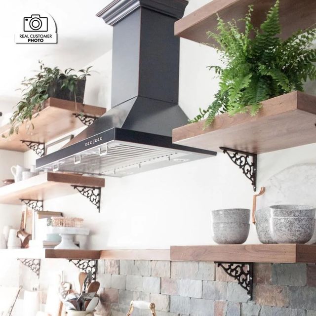 ZLINE Designer Series 42" Oil-Rubbed Bronze Wall Mount Range Hood-1