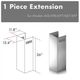 ZLINE 1-36 in. Stainless Steel Chimney Extension -3