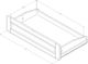 Kodiak Furniture Tucson Marmont Mocha/Rustic Walnut Full Storage Futon with Mattress-4
