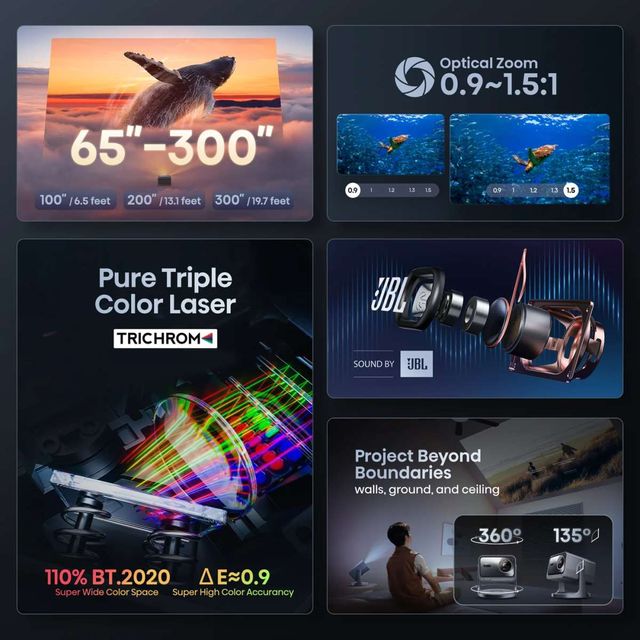 Hisense C2 Pro Black TriChroma Laser Projector-3