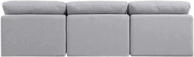Meridian Furniture Indulge 3-Piece Gray Sofa-3