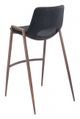 Zuo® Desi Black Set of 2 Bar Chairs-4
