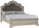 Bernards Coventry Grey 4-Piece Beige Queen Panel Bed Set-1