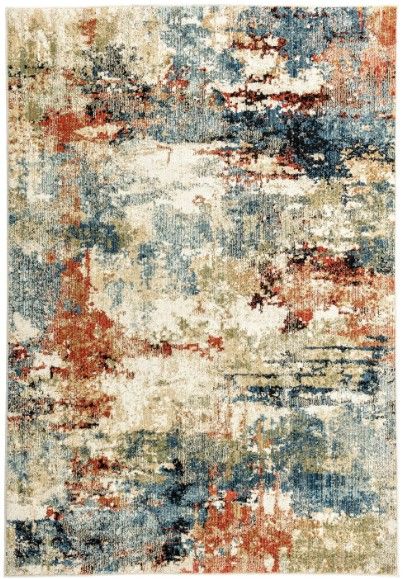Orian Adagio Sandringham Light Multi 5'x8' Area Rug-0