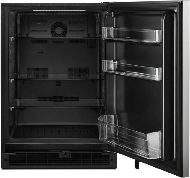 Whirlpool® 5.1 Cu. Ft. Fingerprint Resistant Stainless Steel Under the Counter Refrigerator-1