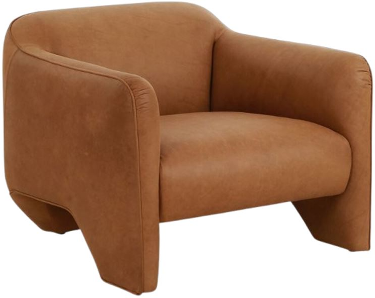 Four Hands Daria Eucapel Cognac Chair | iFurnish | Frisco, CO