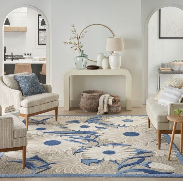 Nourison Home™ Aloha 5'x8' Style 76 Area Rug-1