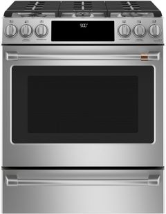 Café™ 30" Stainless Steel Dual Fuel Range