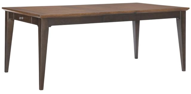 Legacy Classic Fenmore Distressed Cherry Dining Table with Dark Mocha Base-2