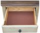 Cottage Creek Furniture Brockton Brown End Table with Off-White Base-3