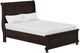 Bernards Prescott Cherry Queen Sleigh Storage Bed-0