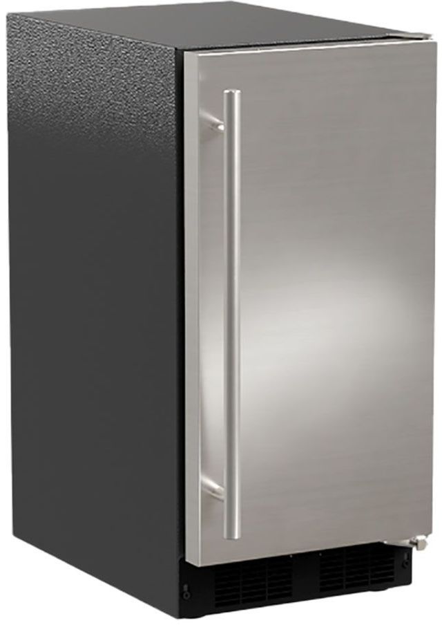 Marvel 15" 39 lb. Stainless Steel Low Profile Clear Ice Maker-0