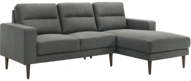 New Classic® Home Furnishings Vale 2-Piece Gray Right-Arm Facing Sectional and Chaise-0