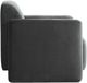 Moe's Home Collection Fallon Shadow Grey Accent Chair-3