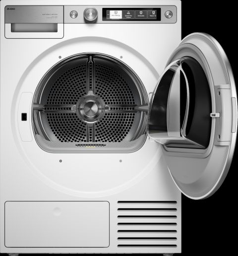 ASKO 7 Series 5.2 Cu. Ft. White Ventless Electric Dryer-1