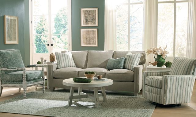 Craftmaster® Customizable Soft Haven 86" Three Cushion Sofa-1