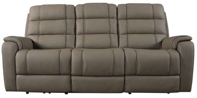 Bassett® Furniture Club Level Wendell Dust Power Reclining Sofa-0