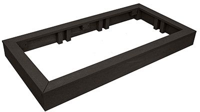 C R Plastics Modern Terra Veggie Garden Planter-0