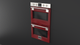 Fulgor® Milano Glossy Red Replacement Door Kit-1