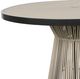 CabanaCoast® Customizable Cove Synthetic Fiber 48" Outdoor Round Bar Table-3