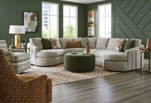 Craftmaster® CM Modern 7168 4-Piece Sectional-2