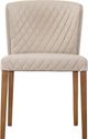 New Pacific Direct Albie Danburry Dune Diamond Stitching Dining Chair-1