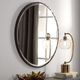 Uttermost® Benedo Black Round Mirror-2