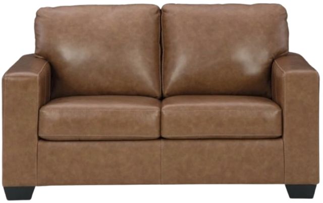 Signature Design by Ashley® Bolsena Caramel Loveseat-1