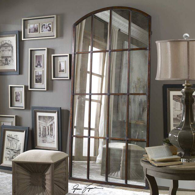 Uttermost® Amiel Bronze Full Length Mirror-2