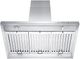 ZLINE 48" Stainless Steel Island Mount Range Hood with Single Remote Blower -2