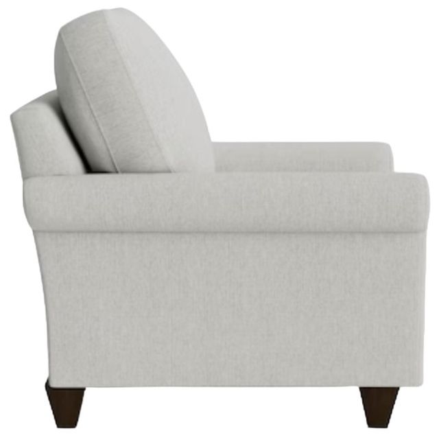 Bassett® Furniture Customizable Benchmade Premier Roll Arm Accent Chair-2