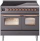 Ilve® Nostalgie II Series 40" Matte Graphite Pro Style Induction Range-0