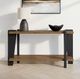 Signature Design by Ashley® Weathermore Black/Brown Sofa Table-1