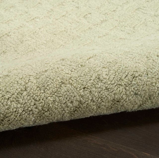 Nourison Home™ DKNY Pure Grids Light Green 5'x7' Area Rug-3