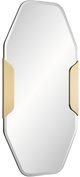 Uttermost® Makari Antique Brass Mirror-0