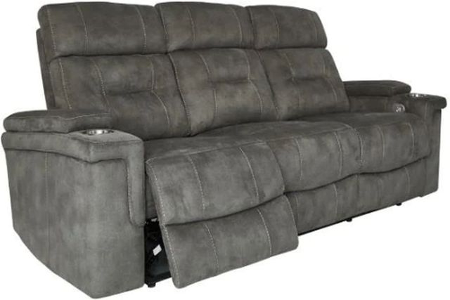 Parker House® Diesel Cobra Gray Power Reclining Sofa-1