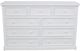 Million Dollar Rustic High Cotton White Dresser-0