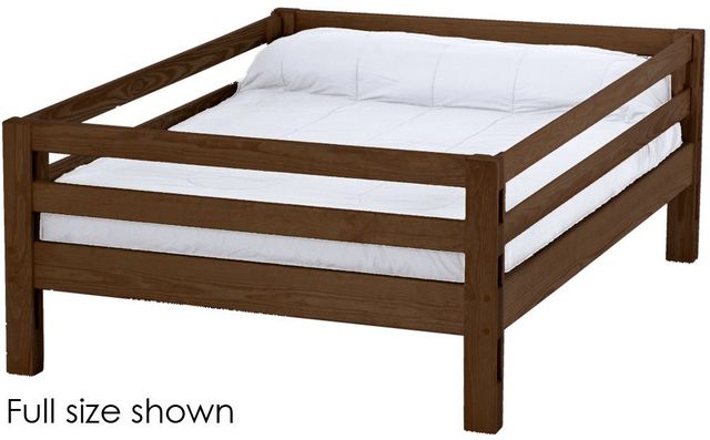Crate Designs™ Furniture Brindle Full Ladder End Upper Bunk Bed-0