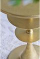 A & B Home 3-Tier Antique Brass Side Table-4