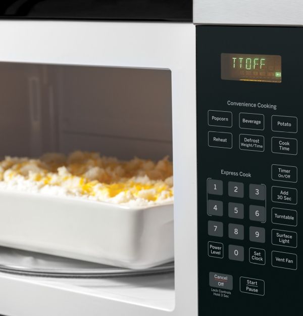 GE® 1.6 Cu. Ft. Stainless Steel Over The Range Microwave-6