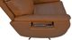 Flexsteel® Cove Autumn Leather Power Swivel Recliner with Power Headrest, and Lumbar-5