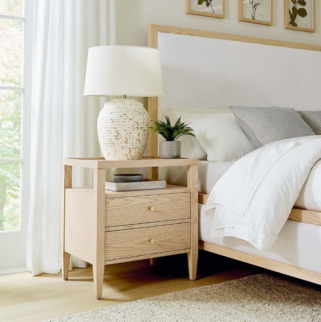 Bassett® Furniture Willow Natural Sand Nightstand-1