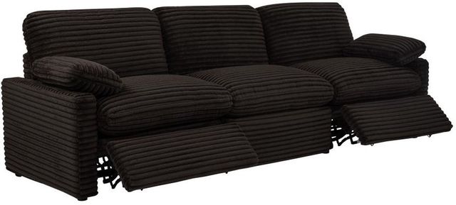 Coaster® Collins 3-Piece Chocolate Brown Modular Power Sofa-3